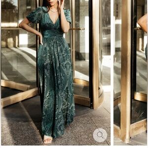 Baltic Born Leslie Velvet Maxi Dress